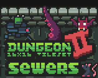 Dungeon Tileset II: Sewers