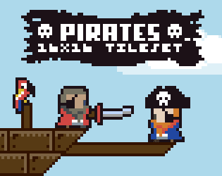 16x16 Pirates Tileset