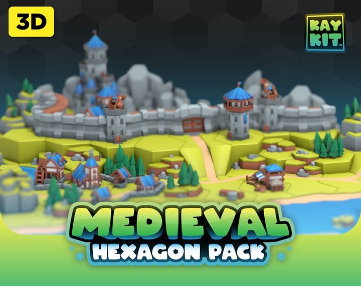 KayKit Medieval Hexagon Pack
