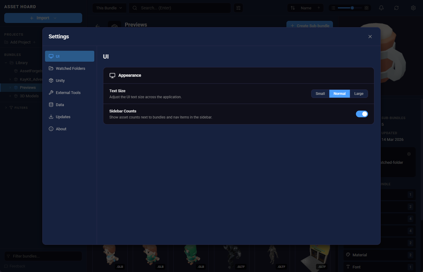 assethoard v0.1.7-ui