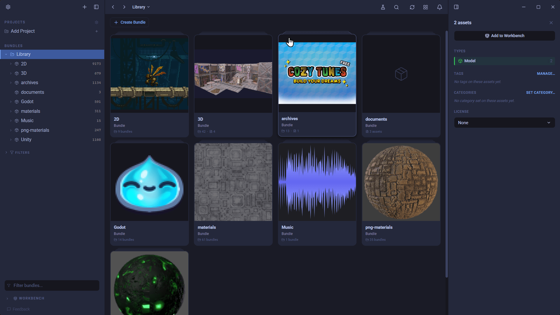 Browse inside archives without unpacking them