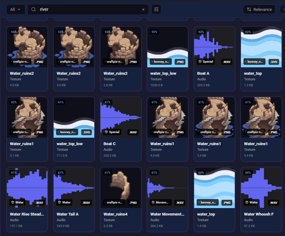 Semantic search, grid zoom, and performance gains
